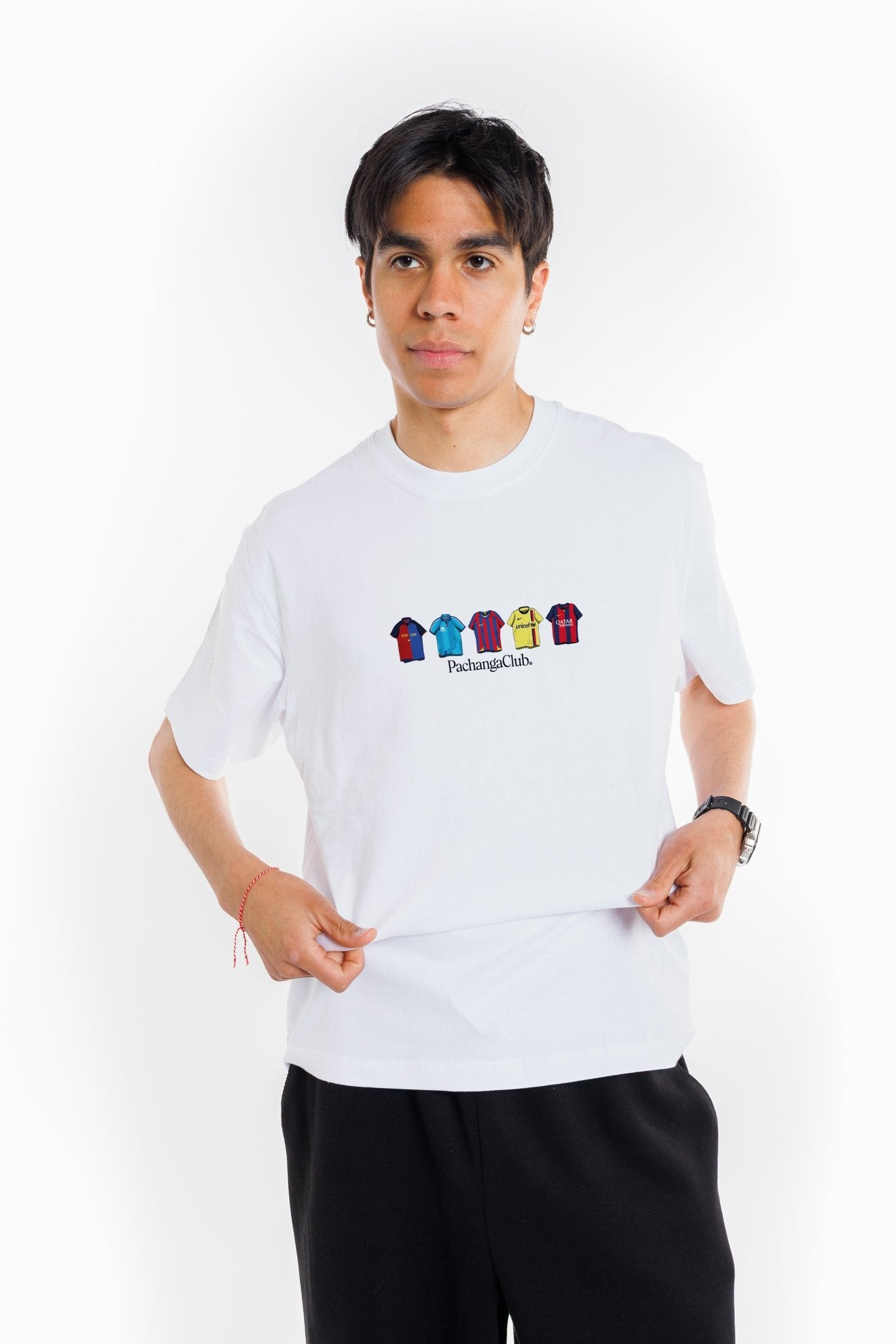 Camiseta Equipaciones Históricas Culers - Blanco - Pachanga Club