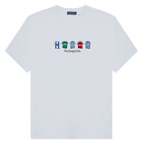 Camiseta Equipaciones Históricas Deportivistas - Blanco - Pachanga Club