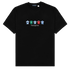 Camiseta Equipaciones Históricas Deportivistas - Negro - Pachanga Club