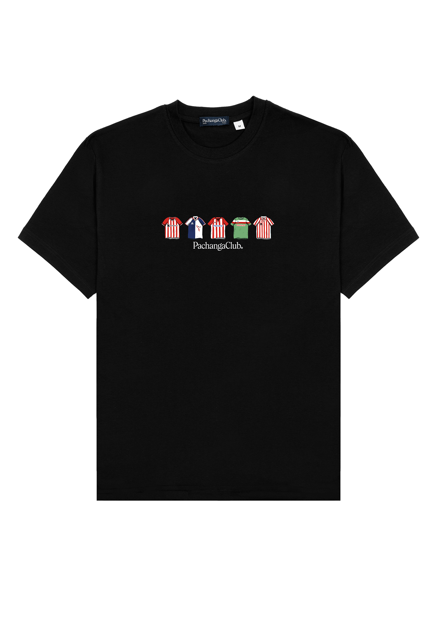 Camiseta Equipaciones Históricas Leones - Negro - Pachanga Club