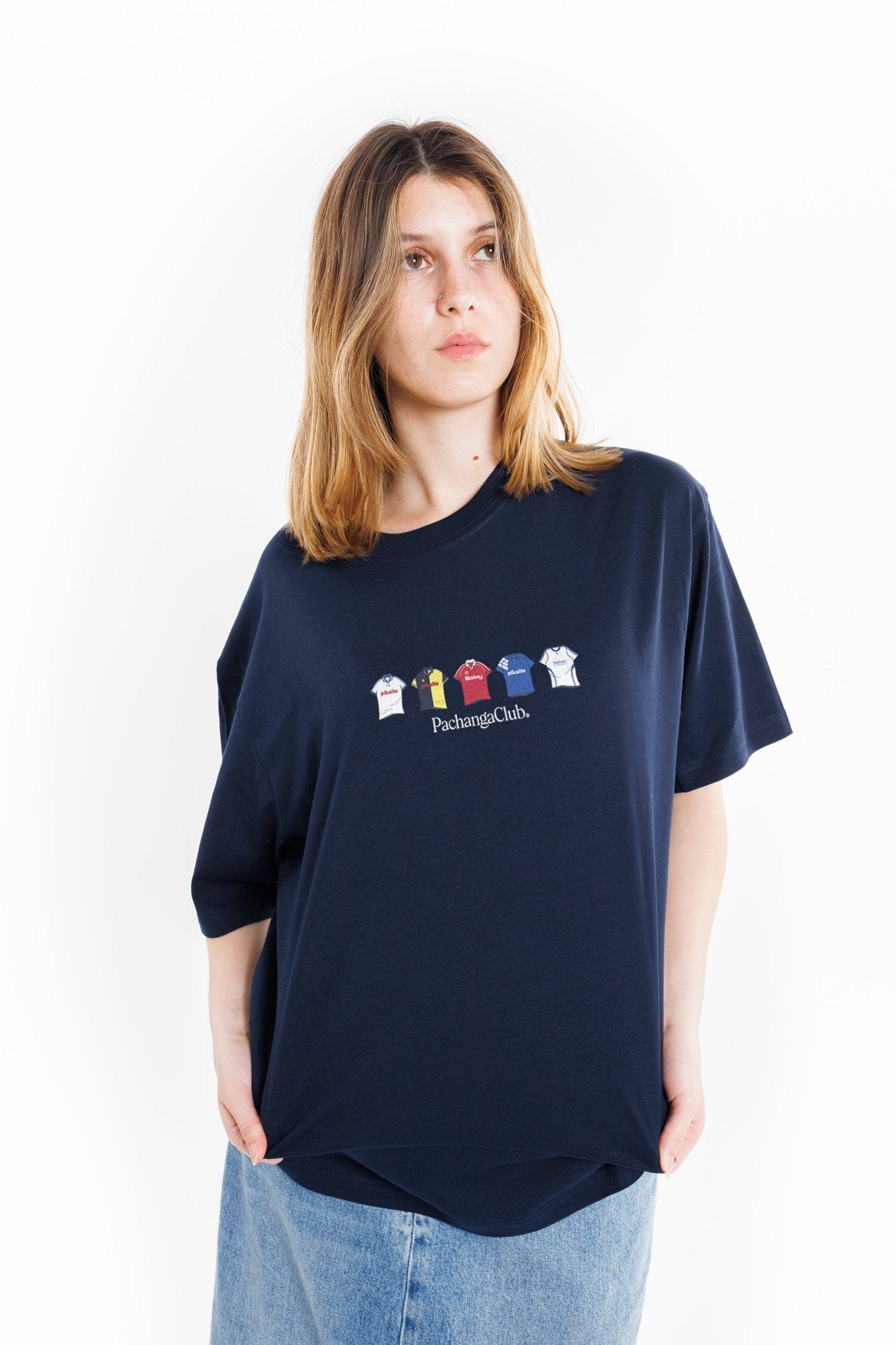 Camiseta Equipaciones Históricas Los Maños - Azul Marino - Pachanga Club