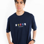 Camiseta Equipaciones Históricas Los Maños - Azul Marino - Pachanga Club