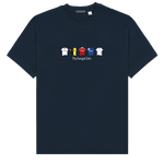 Camiseta Equipaciones Históricas Los Maños - Azul Marino - Pachanga Club