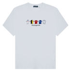 Camiseta Equipaciones Históricas Los Maños - Blanco - Pachanga Club