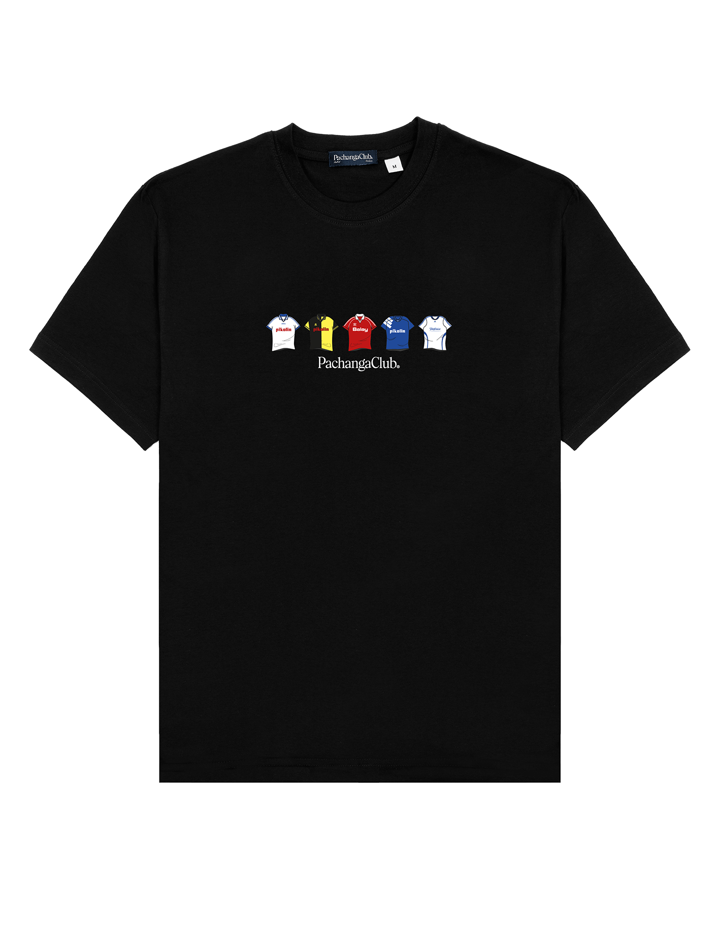 Camiseta Equipaciones Históricas Los Maños - Negro - Pachanga Club