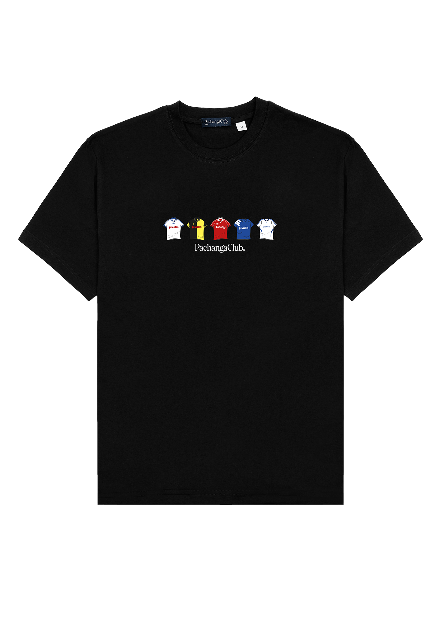 Camiseta Equipaciones Históricas Los Maños - Negro - Pachanga Club