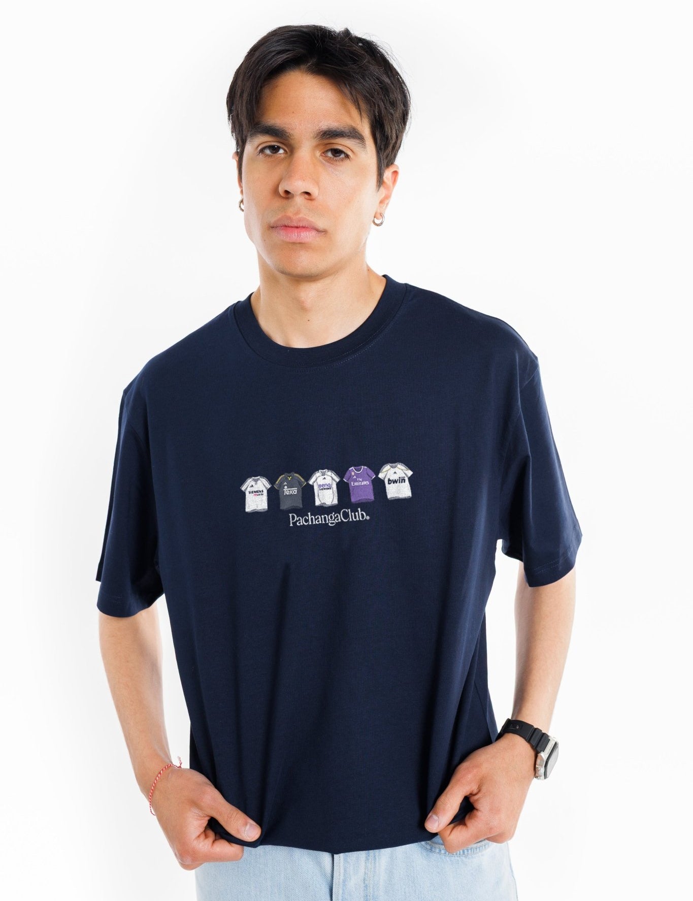 Camiseta Equipaciones Históricas Merengues - Azul Marino - Pachanga Club