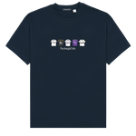 Camiseta Equipaciones Históricas Merengues - Azul Marino - Pachanga Club