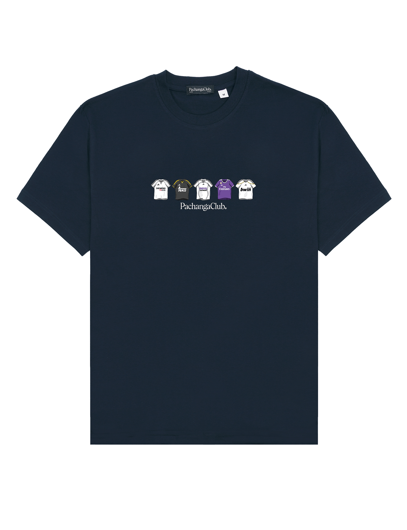 Camiseta Equipaciones Históricas Merengues - Azul Marino - Pachanga Club