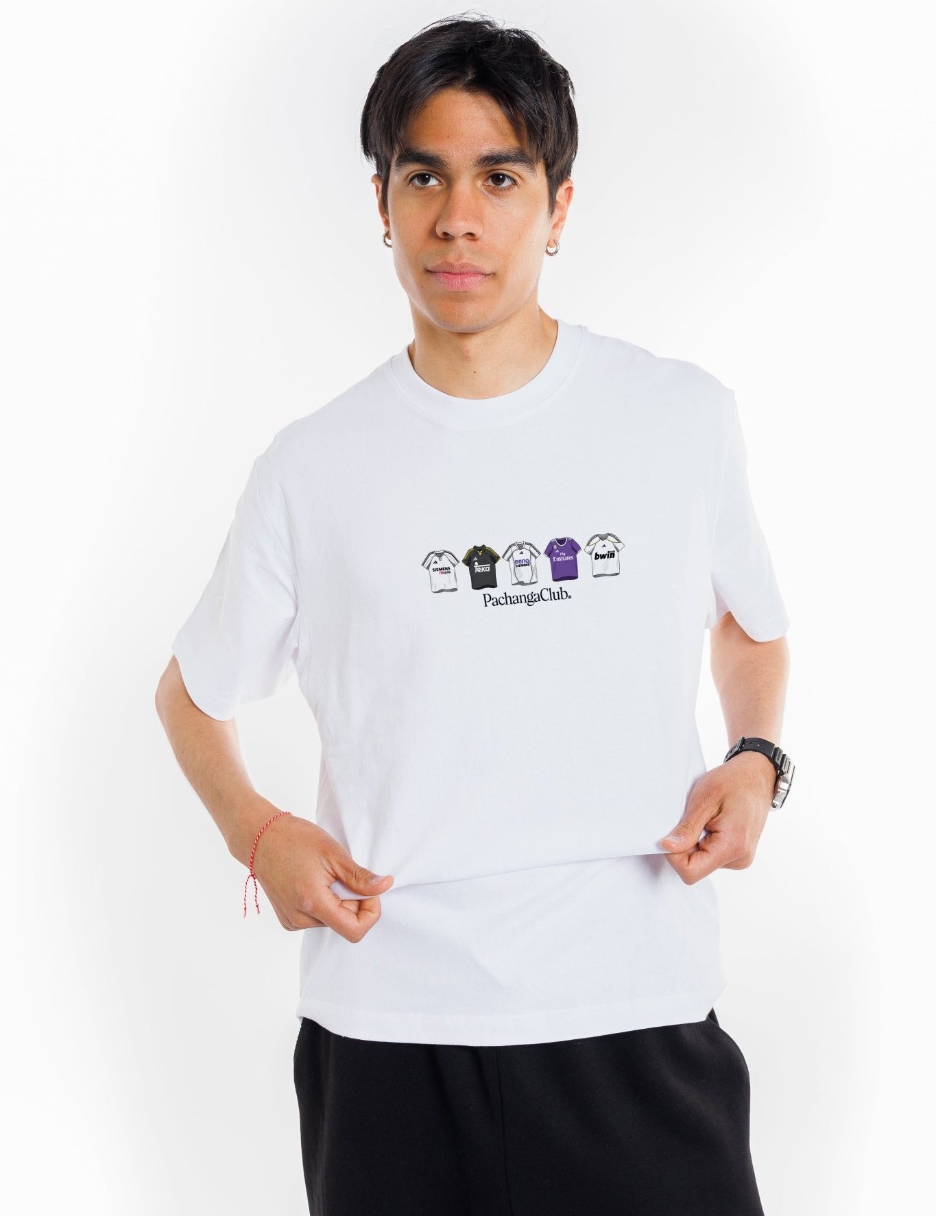 Camiseta Equipaciones Históricas Merengues - Blanco - Pachanga Club