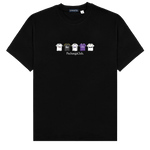 Camiseta Equipaciones Históricas Merengues - Negro - Pachanga Club