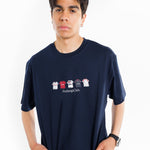 Camiseta Equipaciones Históricas Sevillistas - Azul Marino - Pachanga Club