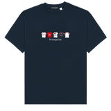 Camiseta Equipaciones Históricas Sevillistas - Azul Marino - Pachanga Club