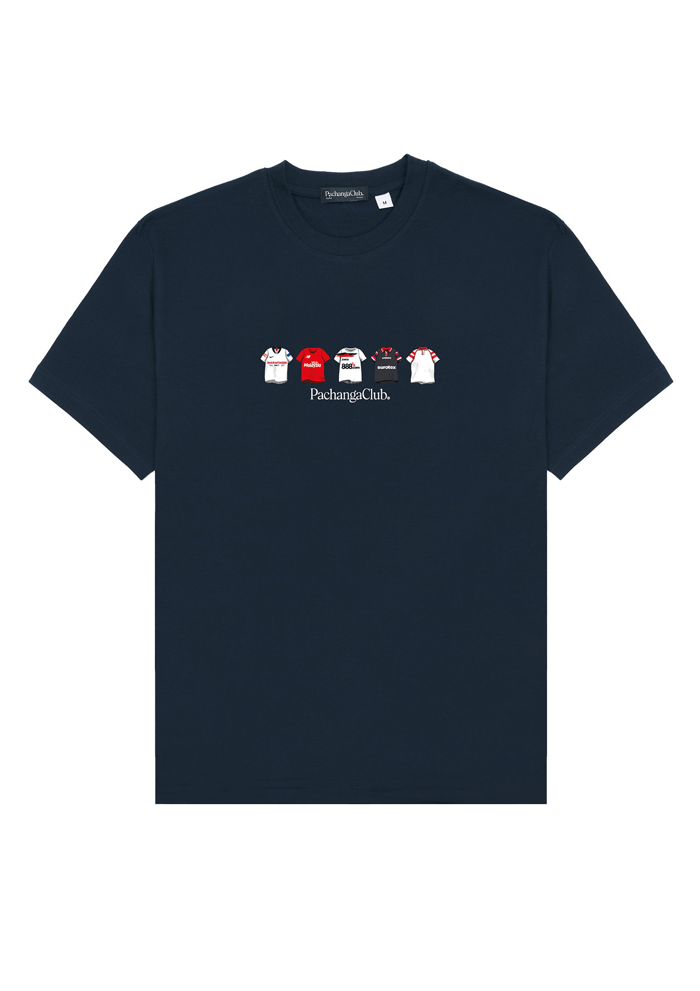 Camiseta Equipaciones Históricas Sevillistas - Azul Marino - Pachanga Club