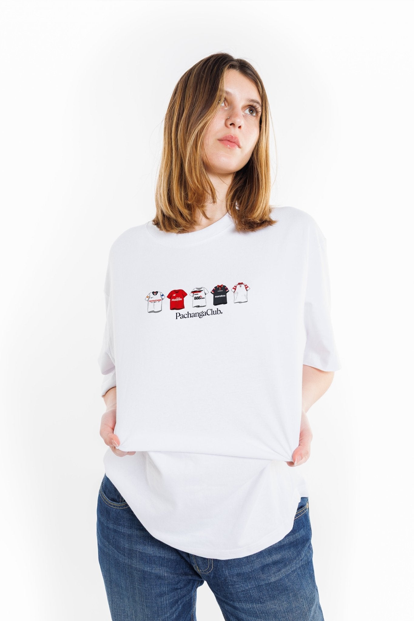Camiseta Equipaciones Históricas Sevillistas - Blanco - Pachanga Club