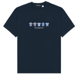 Camiseta Equipaciones Históricas Txuriurdines - Azul Marino - Pachanga Club