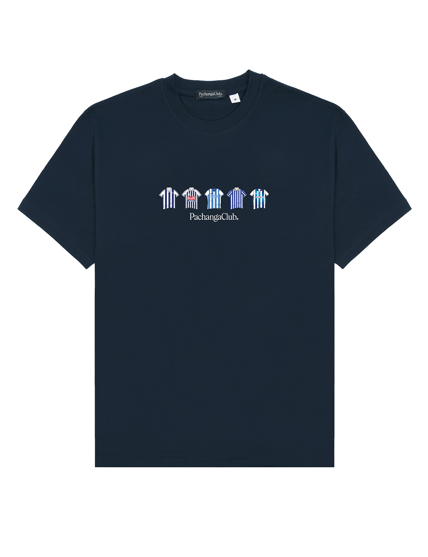 Camiseta Equipaciones Históricas Txuriurdines - Azul Marino - Pachanga Club