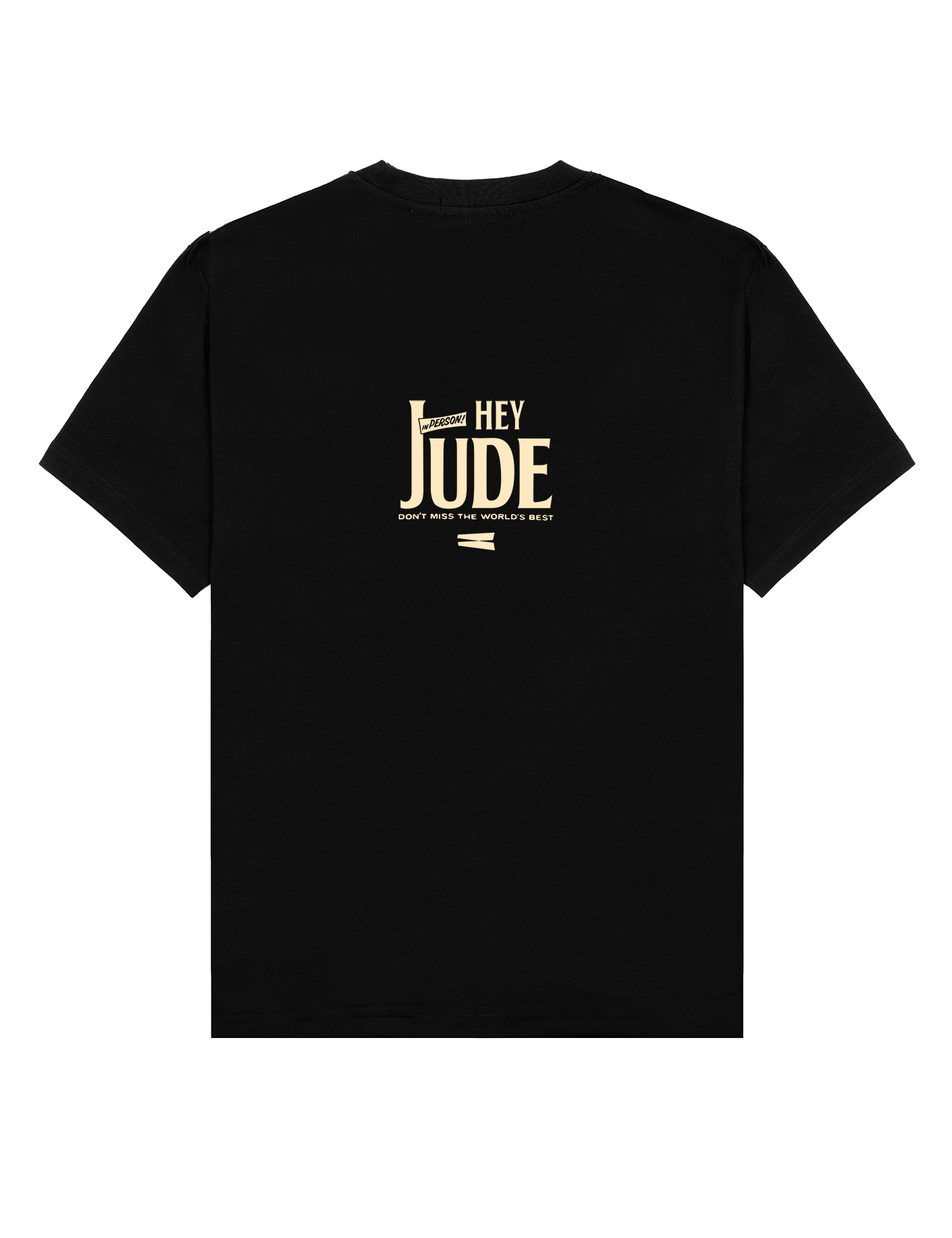 Camiseta "HEY JUDE, ON TOUR" - Negra - Pachanga Club