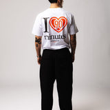 Camiseta "I love 90 minutes" - Blanco - Pachanga Club