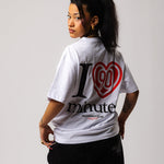 Camiseta "I love 90 minutes" - Blanco - Pachanga Club