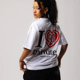 Camiseta "I love 90 minutes" - Blanco - Pachanga Club