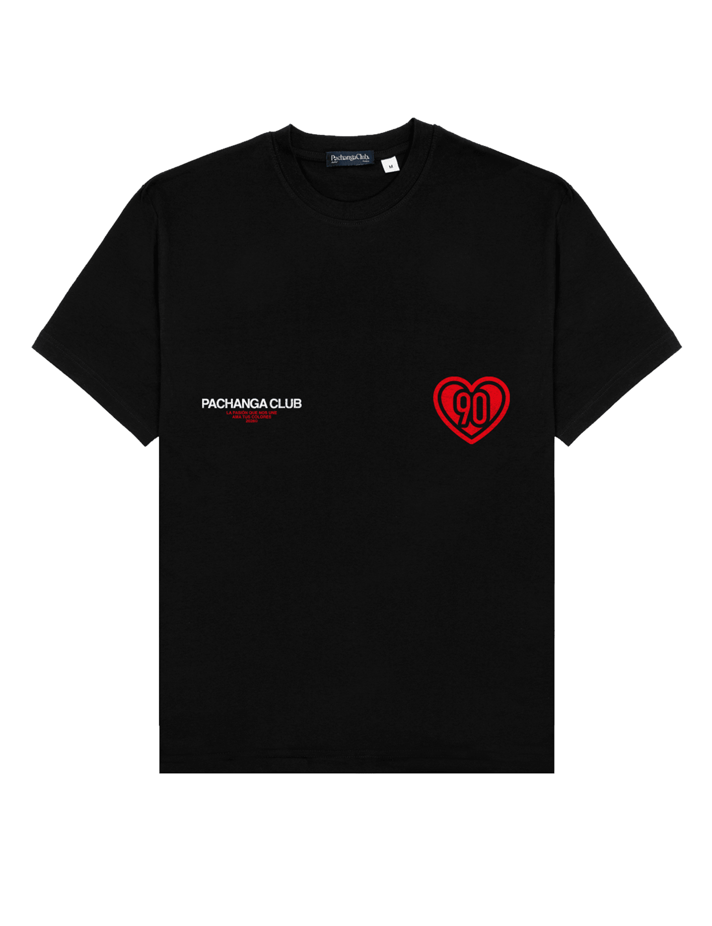 Camiseta "I love 90 minutes" - Negro - Pachanga Club