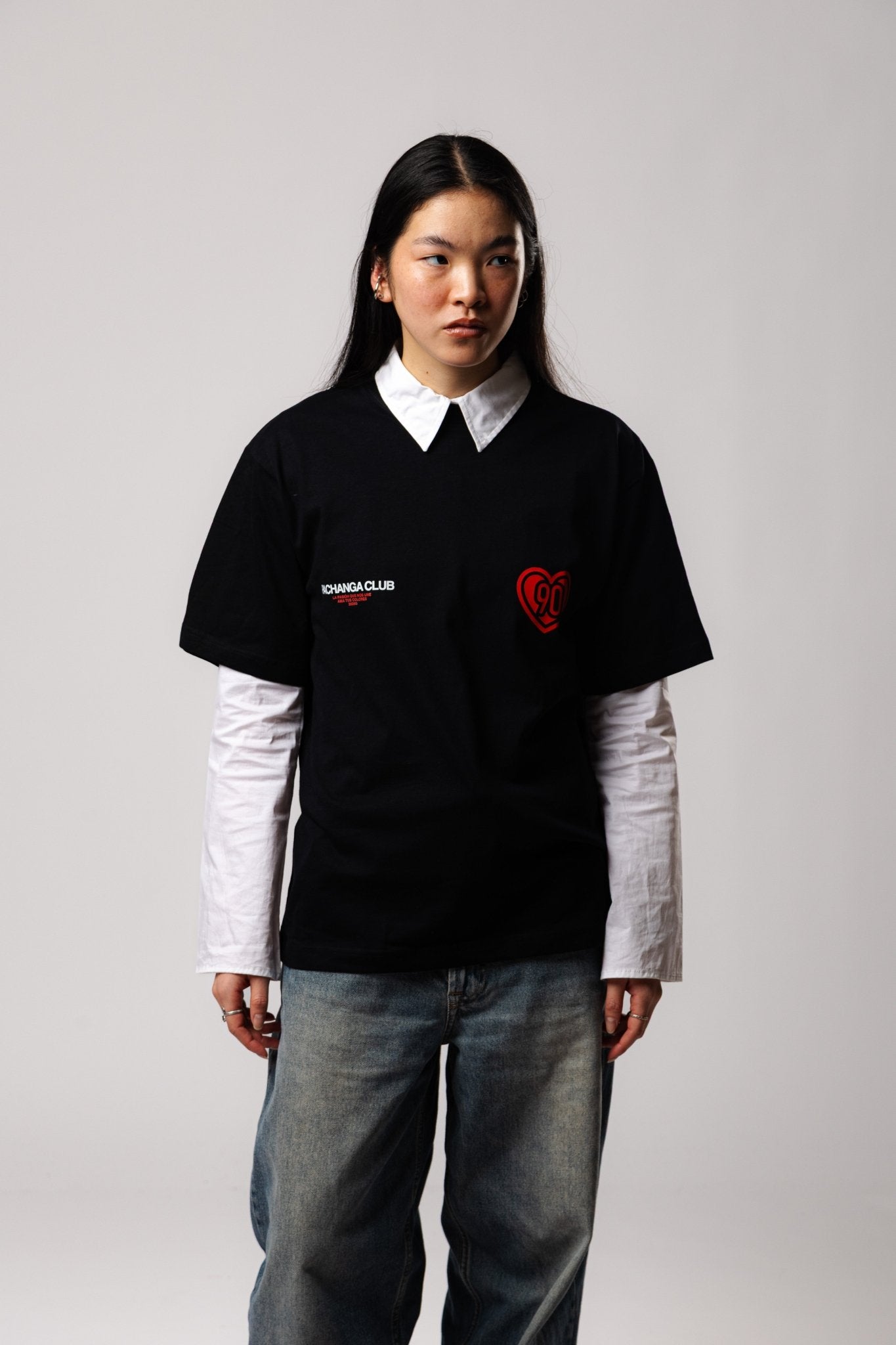 Camiseta "I love 90 minutes" - Negro - Pachanga Club