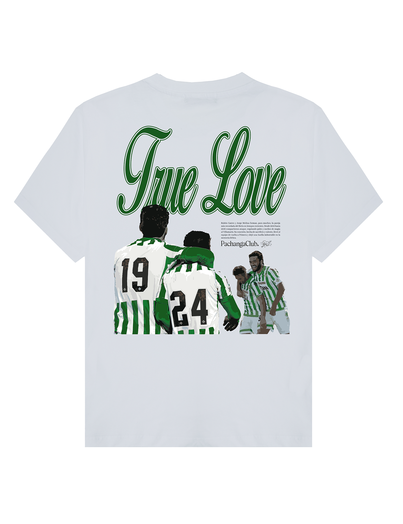 Camiseta "La Dupla Verdiblanca" - Pachanga Club