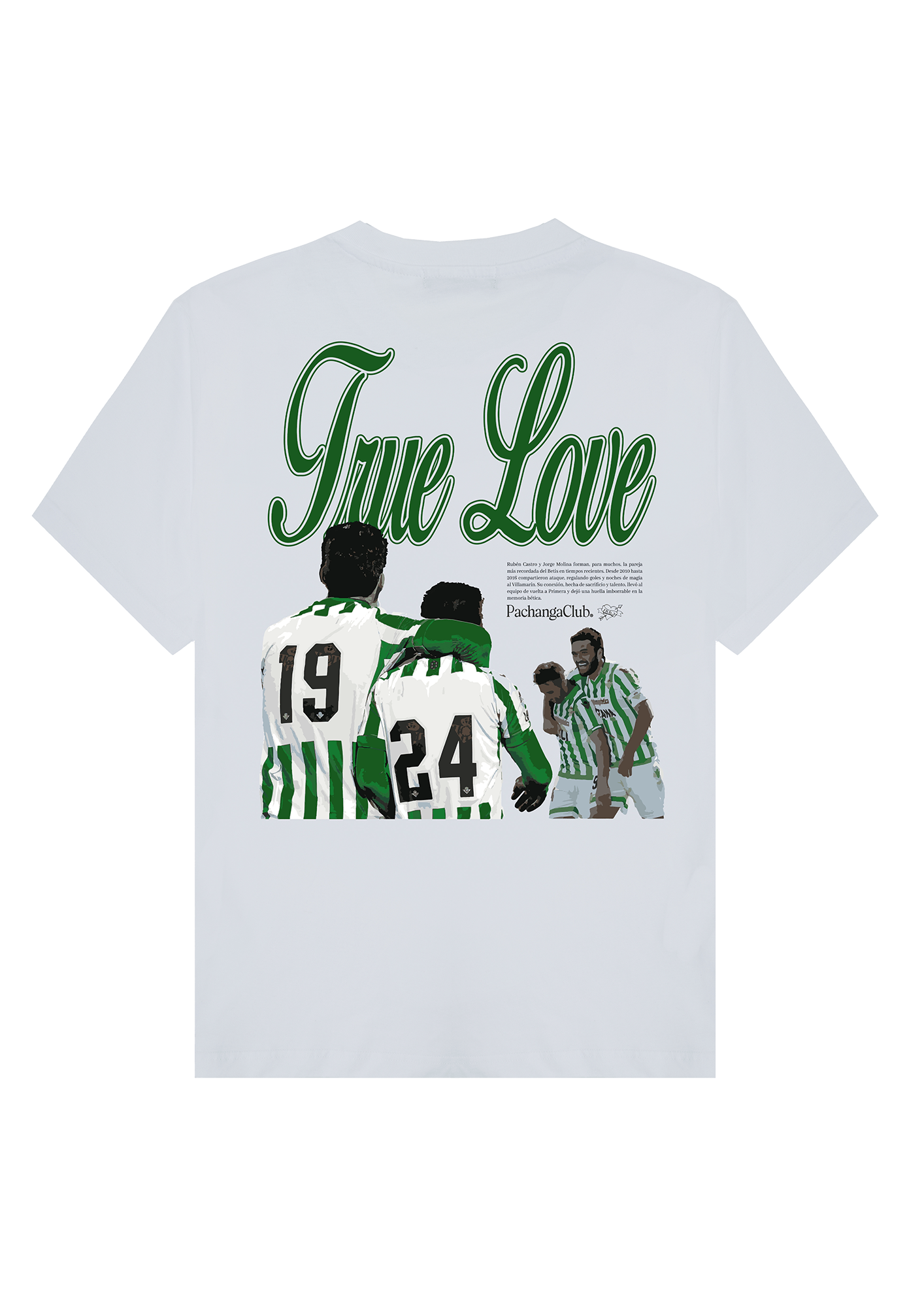 Camiseta "La Dupla Verdiblanca" - Pachanga Club