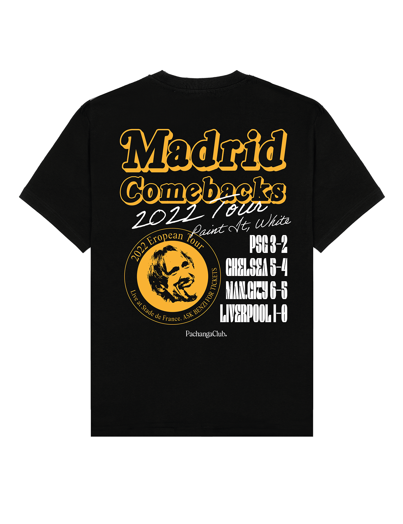 Camiseta "Madrid Comebacks" - Pachanga Club