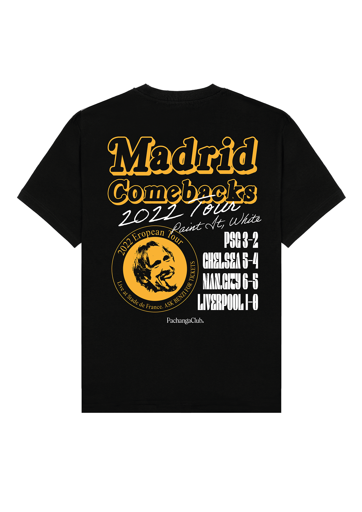 Camiseta "Madrid Comebacks" - Pachanga Club