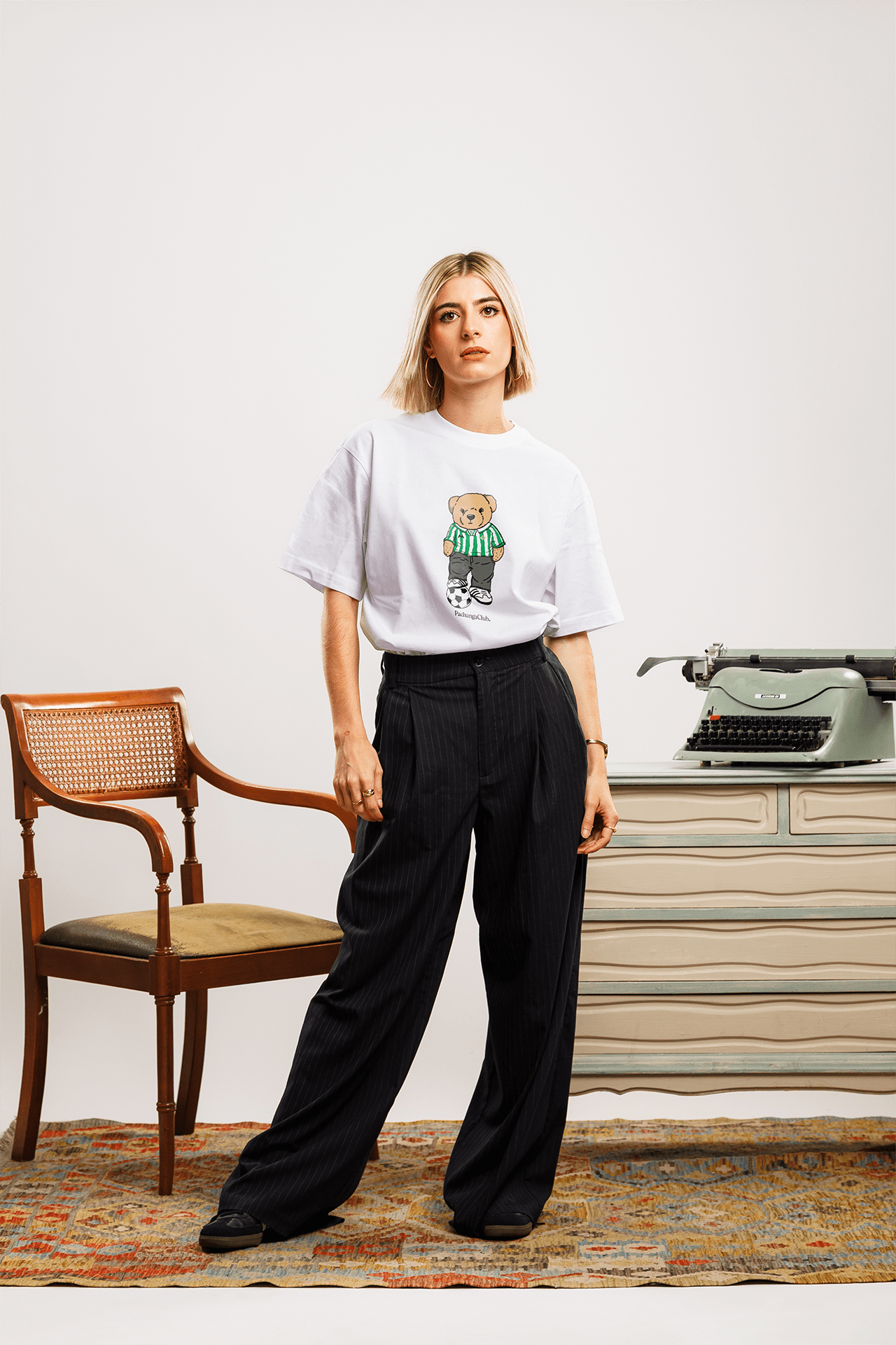 Camiseta "Pacho Bético" - Blanco - Pachanga Club