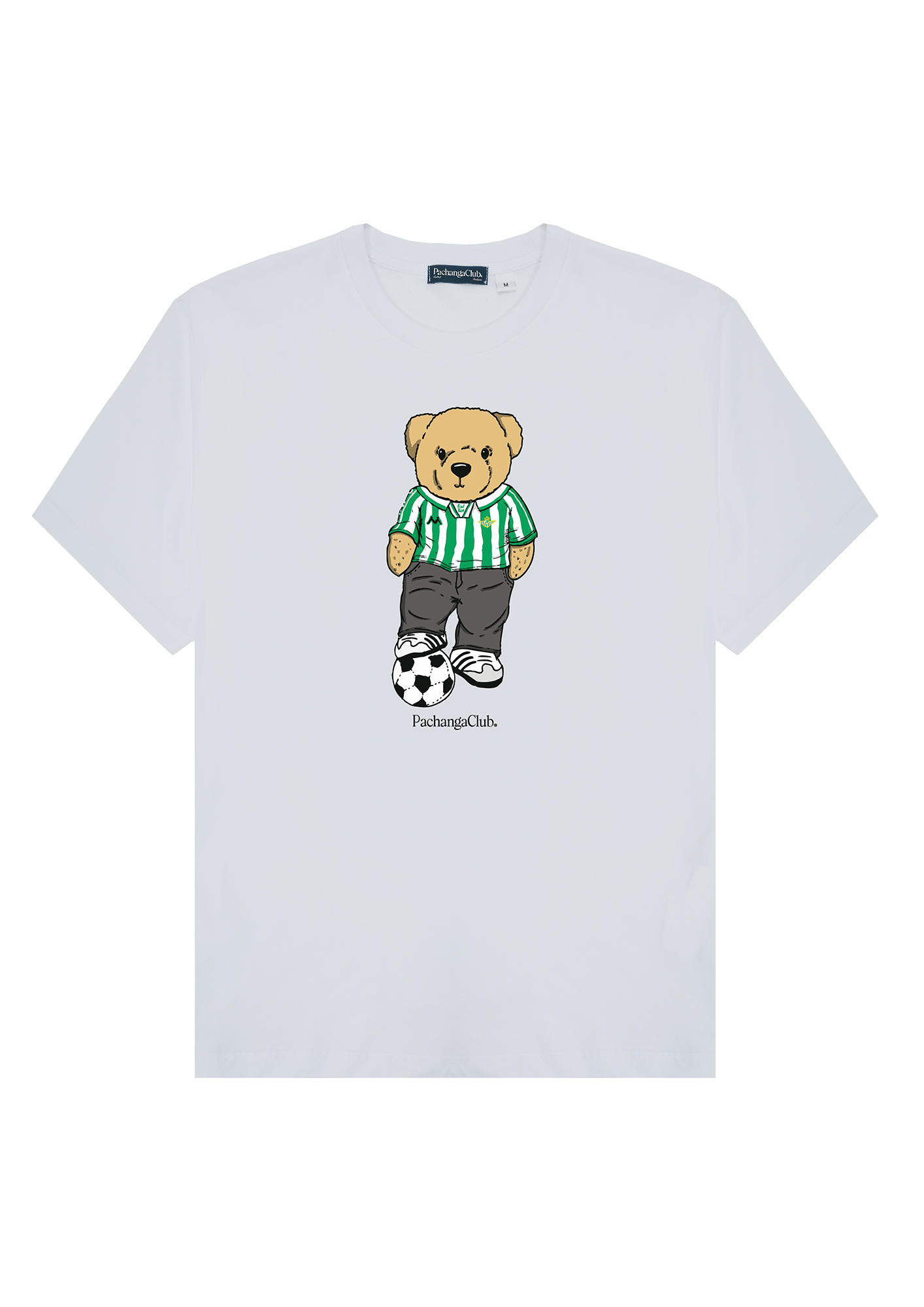 Camiseta "Pacho Bético" Kids - Blanco - Pachanga Club