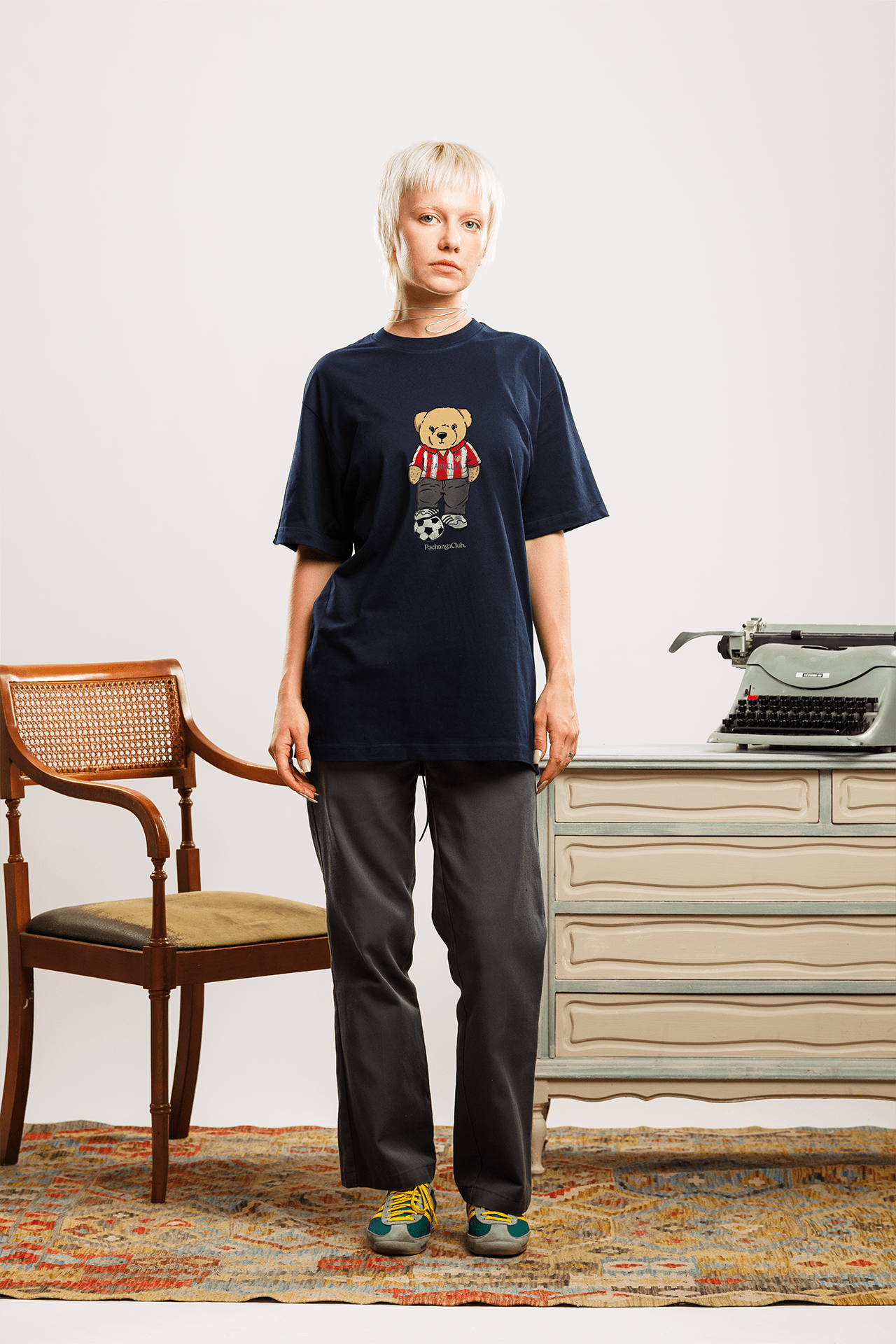 Camiseta "Pacho Colchonero" - Azul Marino - Pachanga Club