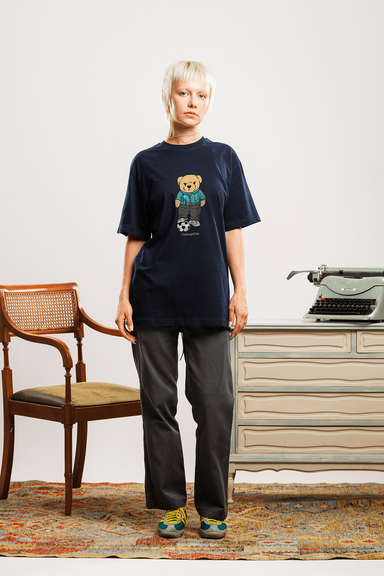 Camiseta "Pacho Culér" - Azul Marino - Pachanga Club