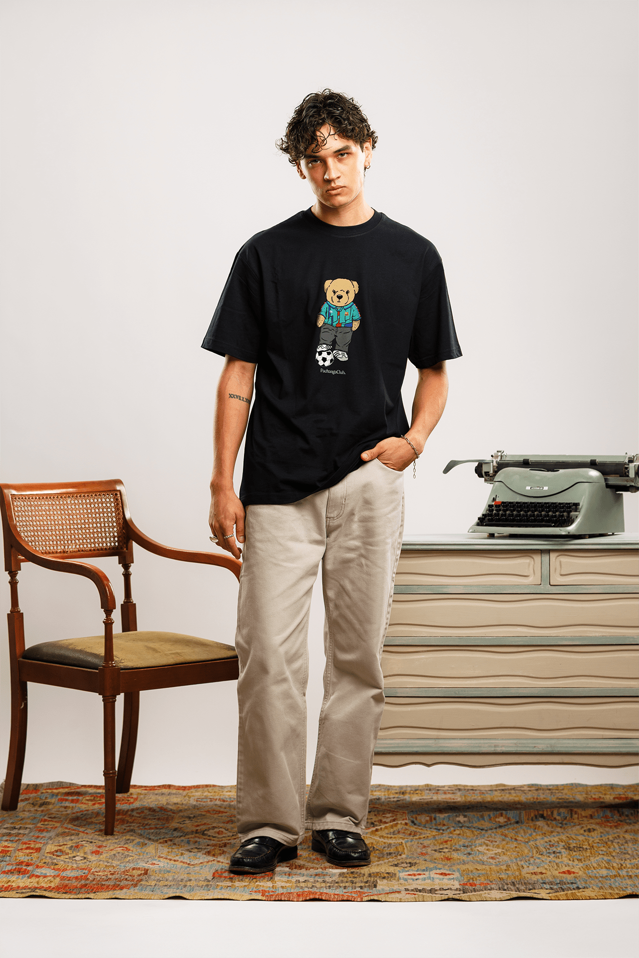 Camiseta "Pacho Culér" - Negro - Pachanga Club