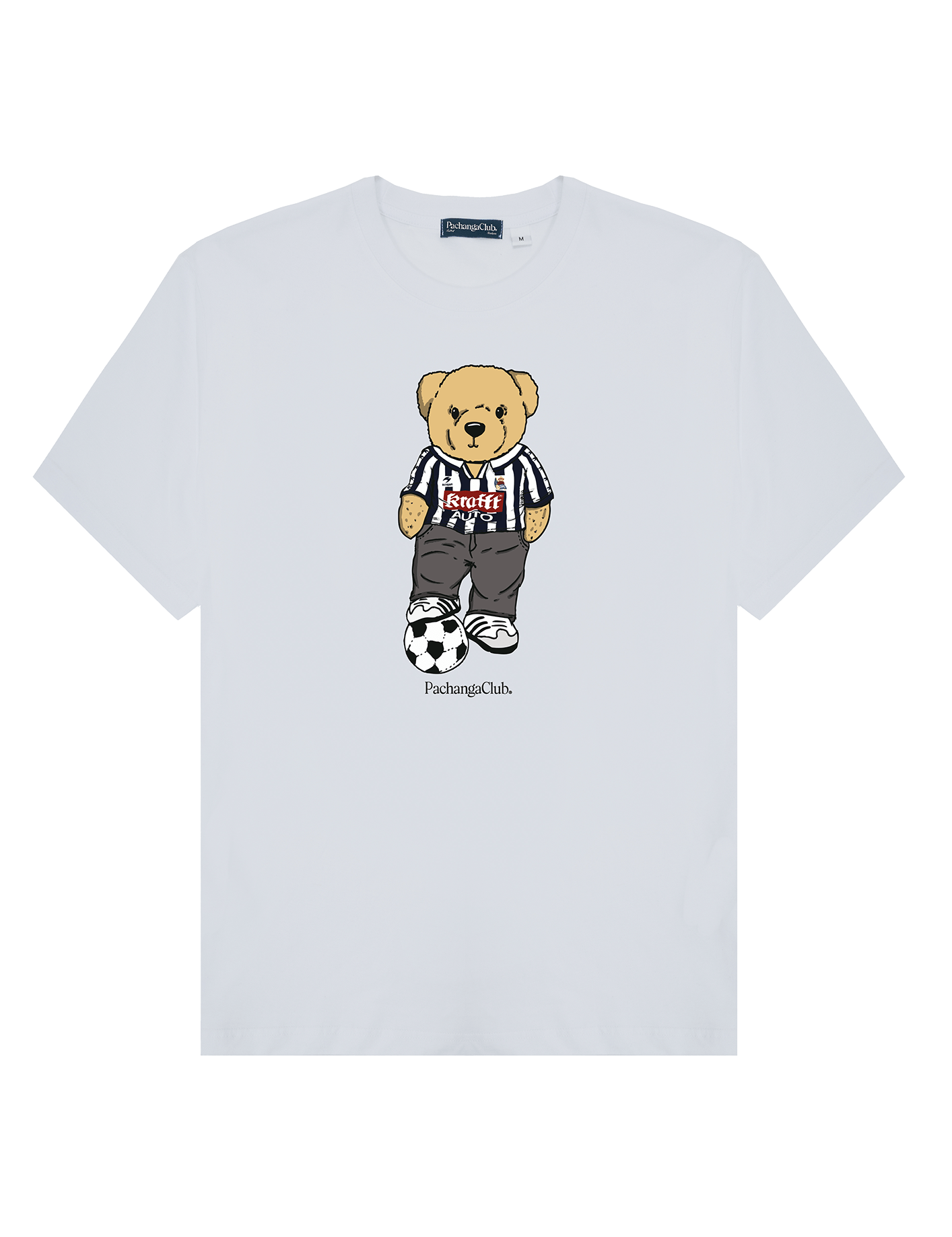 Camiseta "Pacho Txuriurdin" - Blanco - Pachanga Club