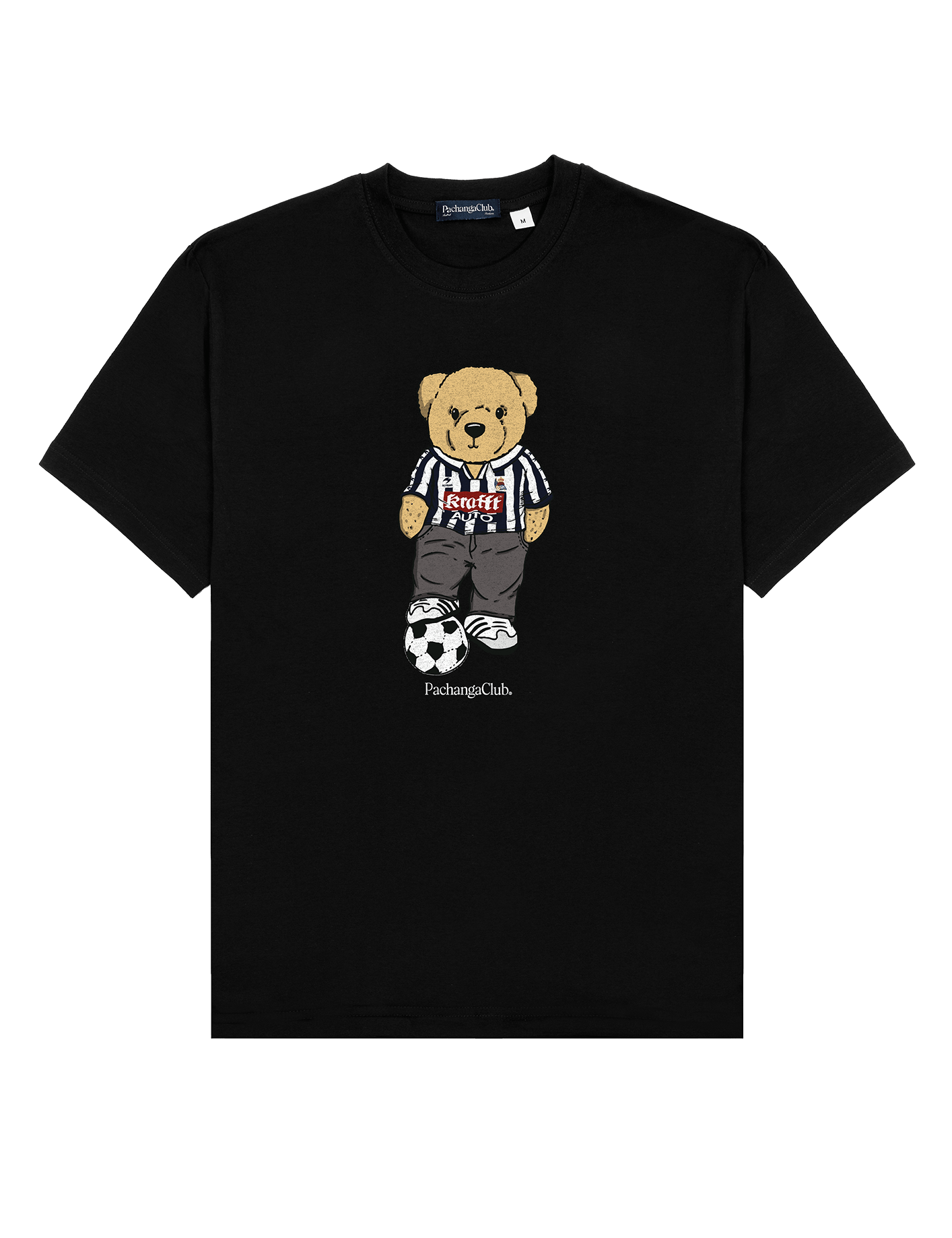 Camiseta "Pacho Txuriurdin" - Negro - Pachanga Club