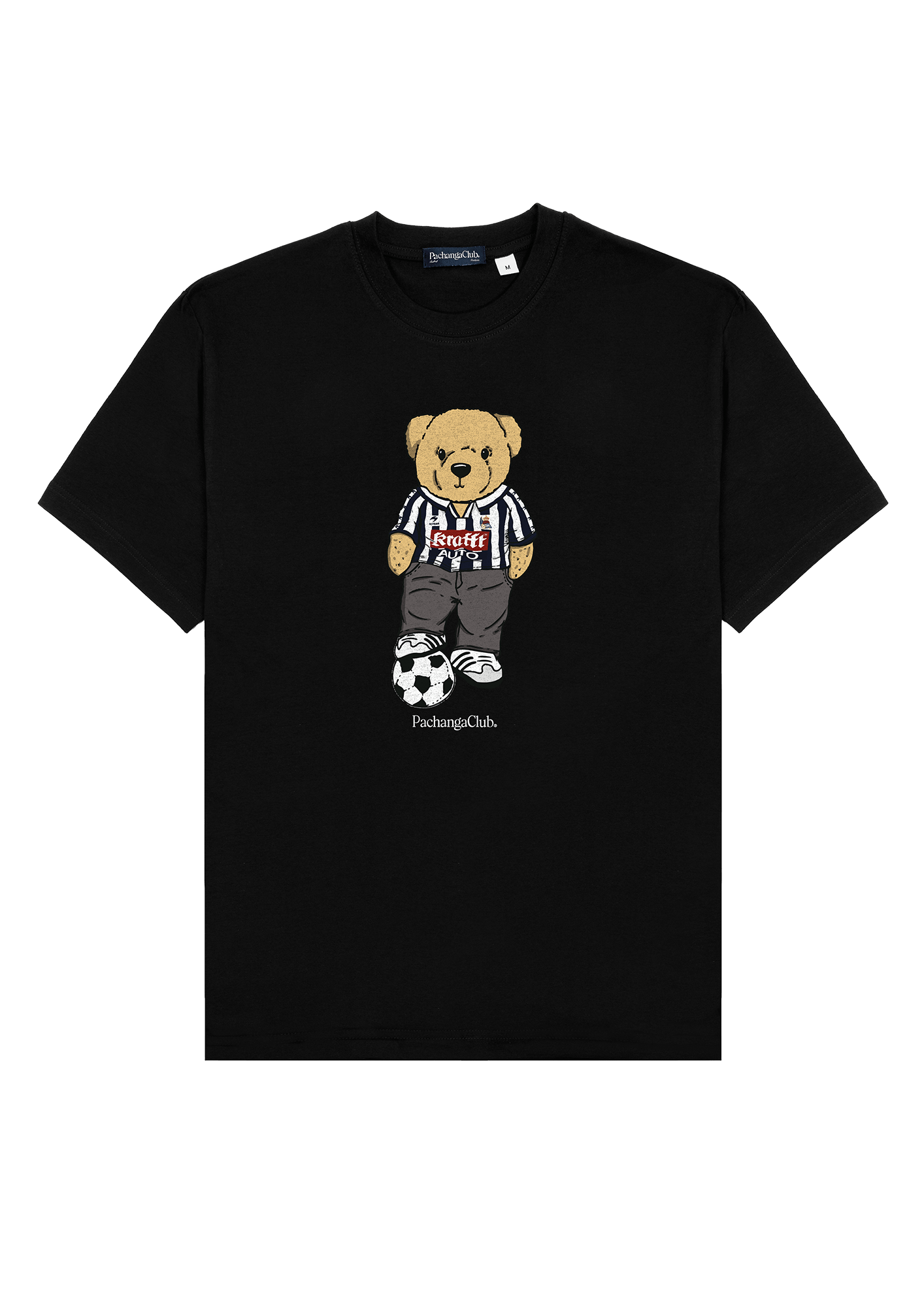 Camiseta "Pacho Txuriurdin" - Negro - Pachanga Club