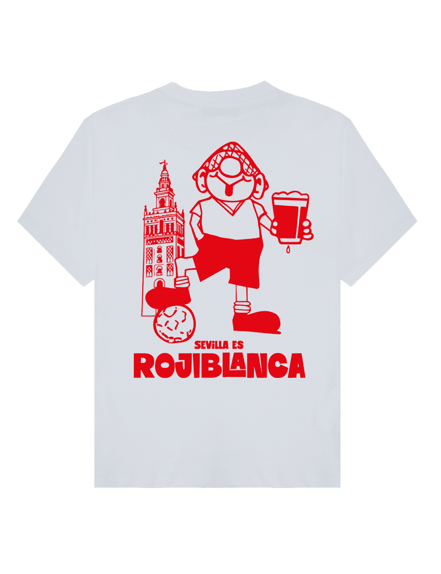 Camiseta "Sevilla es Rojiblanca" - Pachanga Club