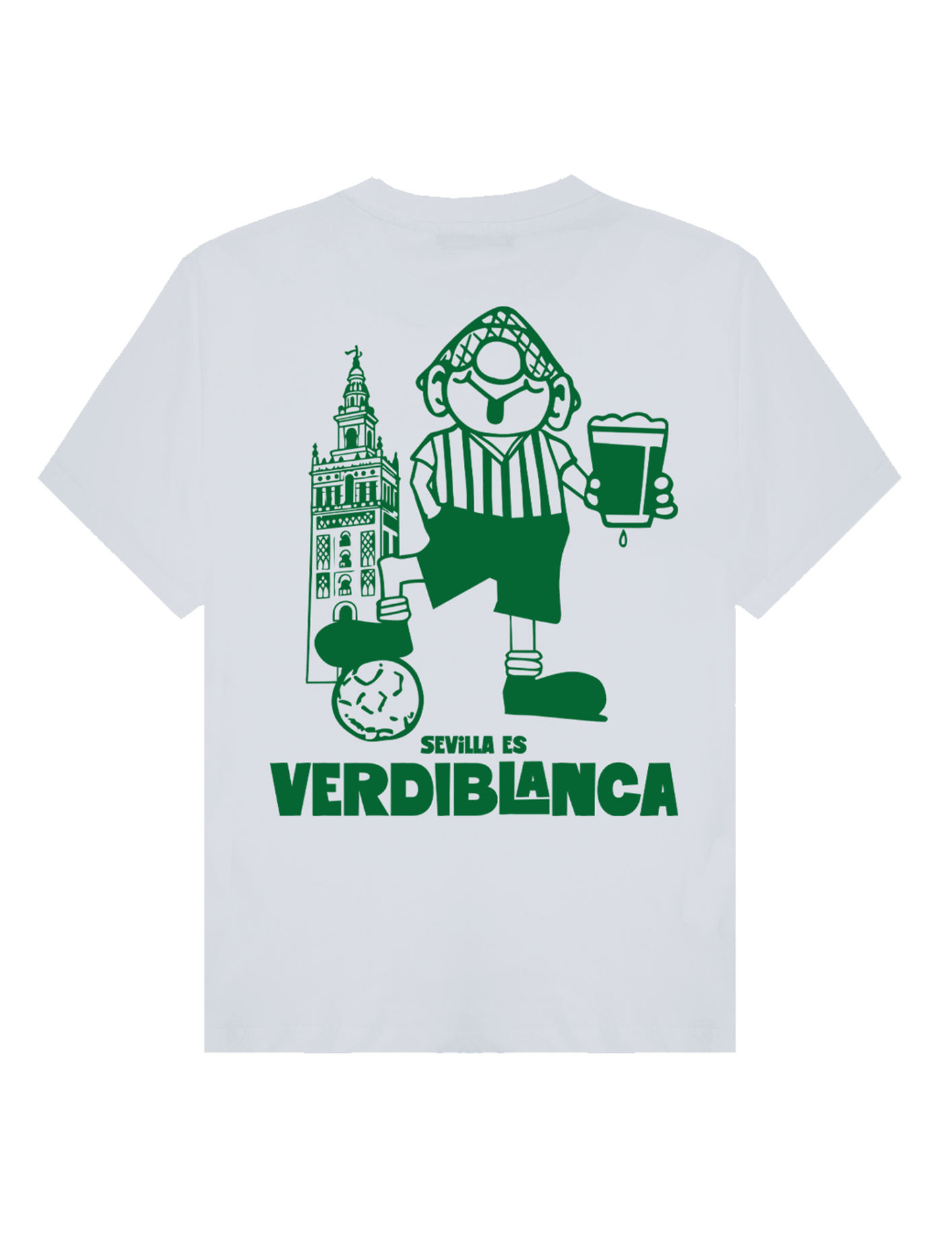 Camiseta "Sevilla es Verdiblanca" - Pachanga Club