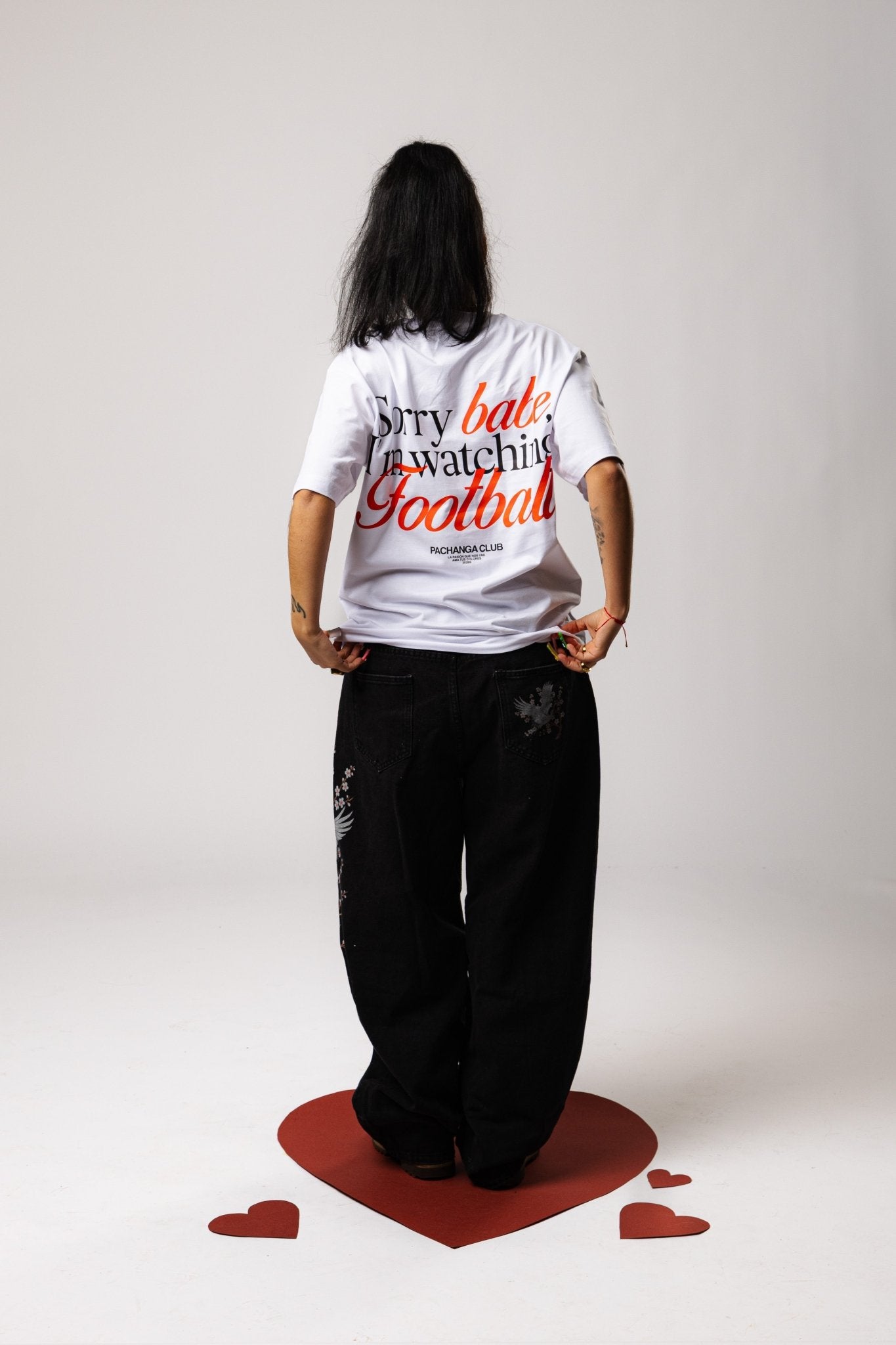 Camiseta "Sorry babe, I´m watching football" - Pachanga Club