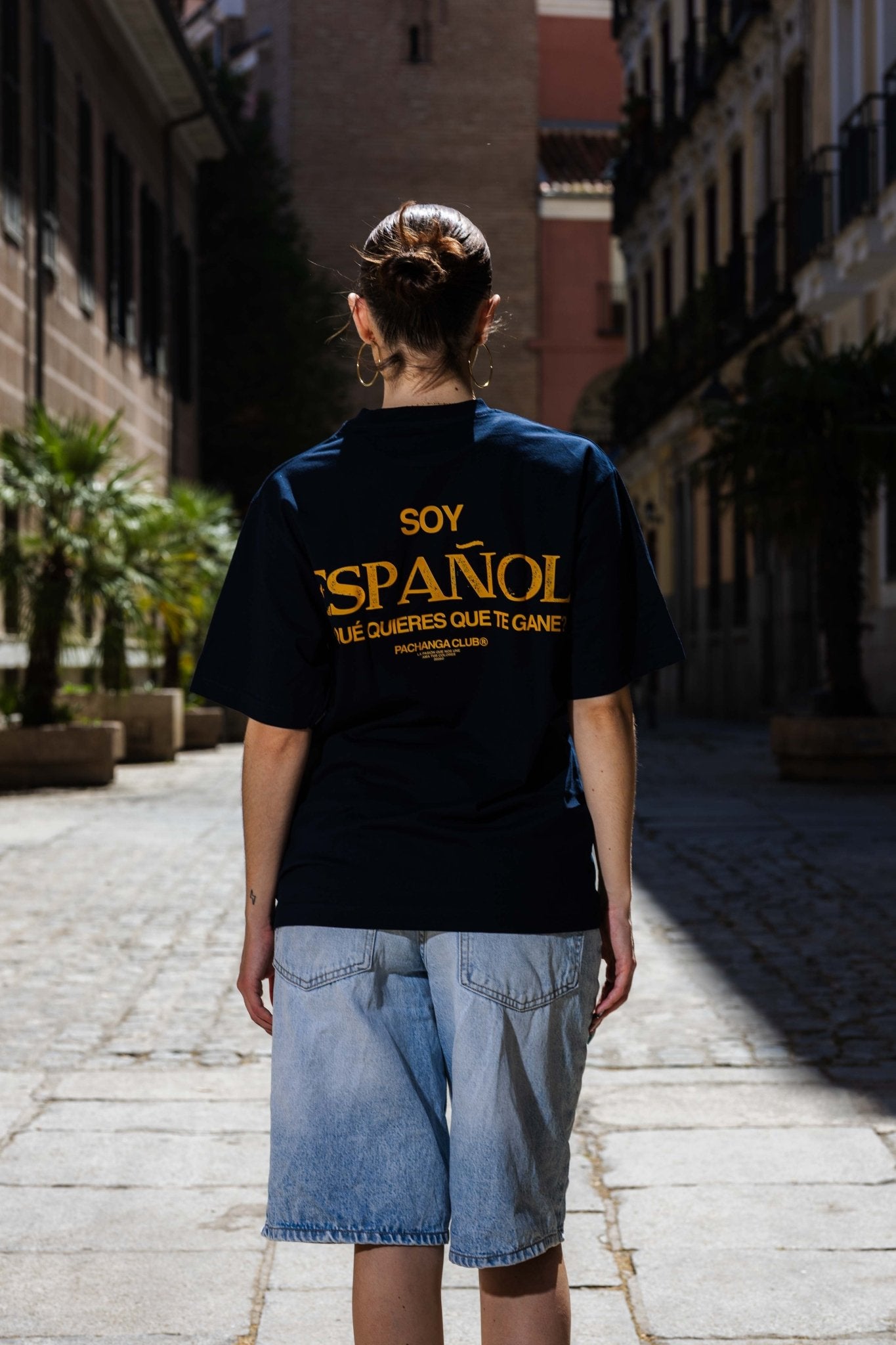 Camiseta "Soy español ¿A qué quieres que te gane?" - Pachanga Club