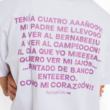 Camiseta "TENÍA 4 AÑOS" - Pachanga Club