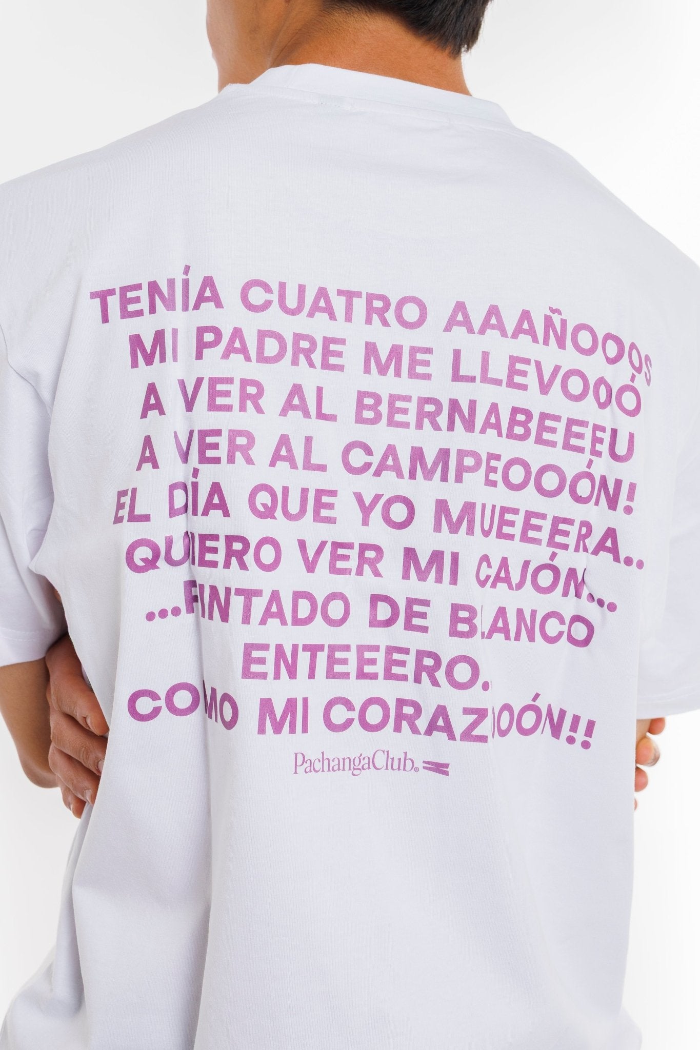 Camiseta "TENÍA 4 AÑOS" - Pachanga Club