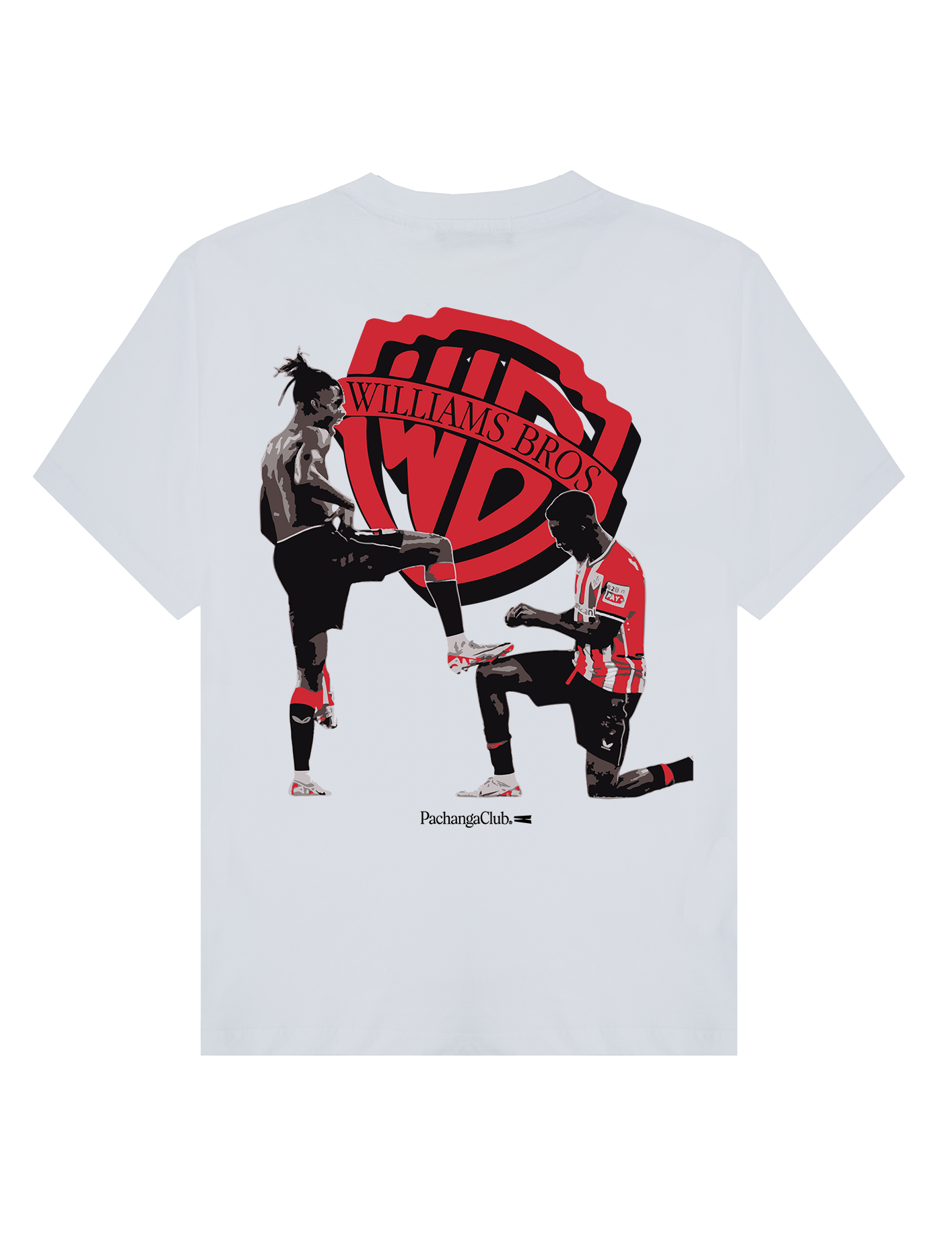 Camiseta "Williams Bros" - Blanco - Pachanga Club