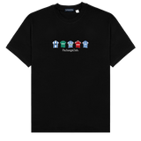 Camiseta Equipaciones Históricas Deportivistas - Negro