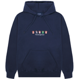 Sudadera Equipaciones Históricas Leones - Azul Marino