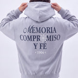 Sudadera "Memoria, compromiso y fe"