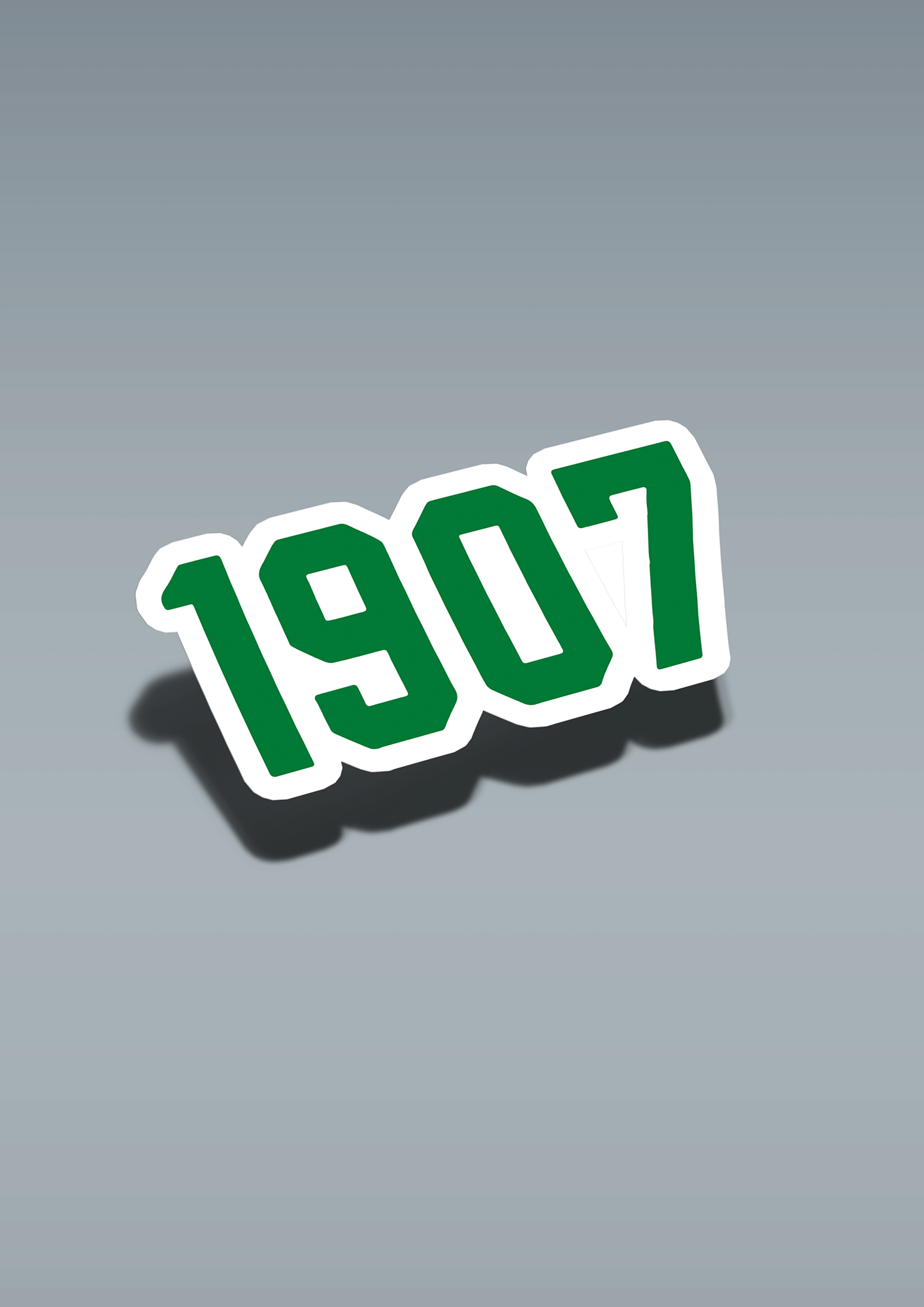 Pegatina Beticos - "1907" - Pachanga Club